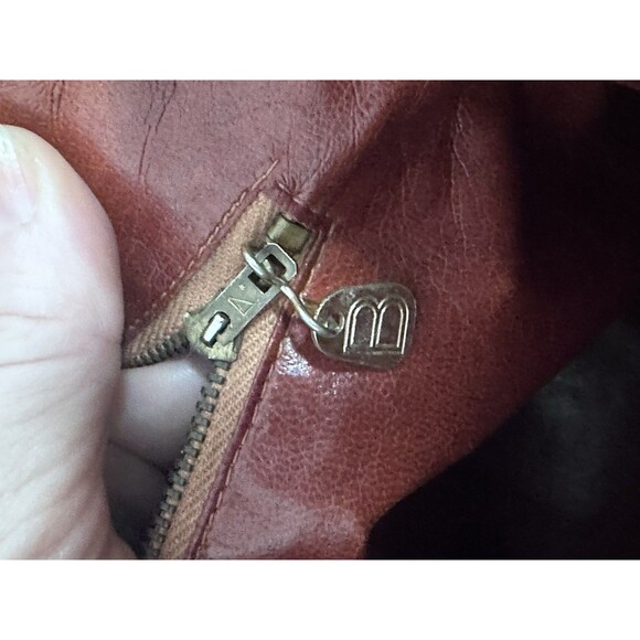 Bally Vintage Embossed B Canvas Tote with Leather Trim - Made in Italy - Picture 10 of 16